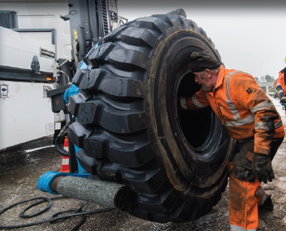 Gripper. Säkert 3-punkts grepp